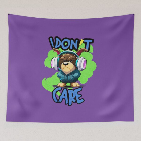 Item preview, I don't care dog designed and sold by ONIX23.