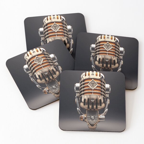 Item preview, Ornate Vintage Microphone designed and sold by dcrc.