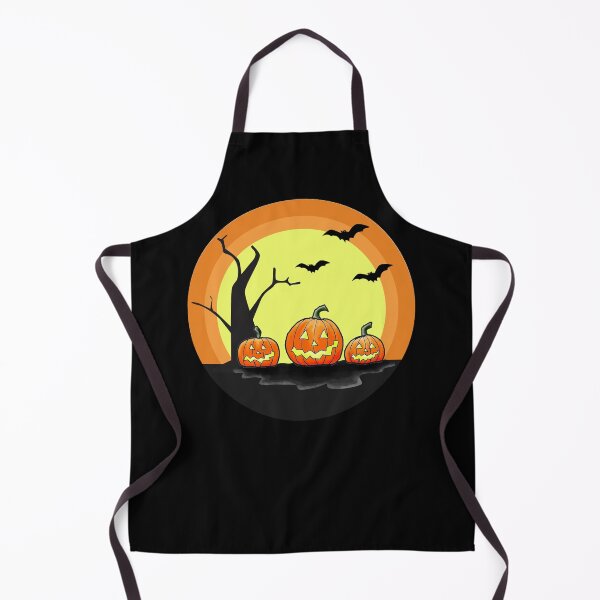 Item preview, Three pumpkins, Halloween scene designed and sold by mon-artist.