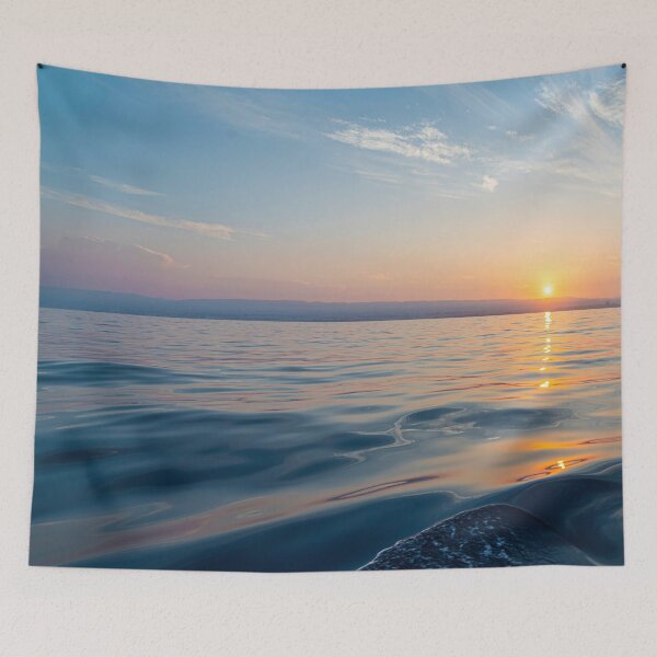 Item preview,  at sunset On the way from Cyprus to Rhodes designed and sold by Hermossa-Art.