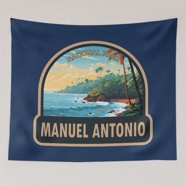 Item preview, Manuel Antonio National Park Travel Art designed and sold by KrisSidDesigns.
