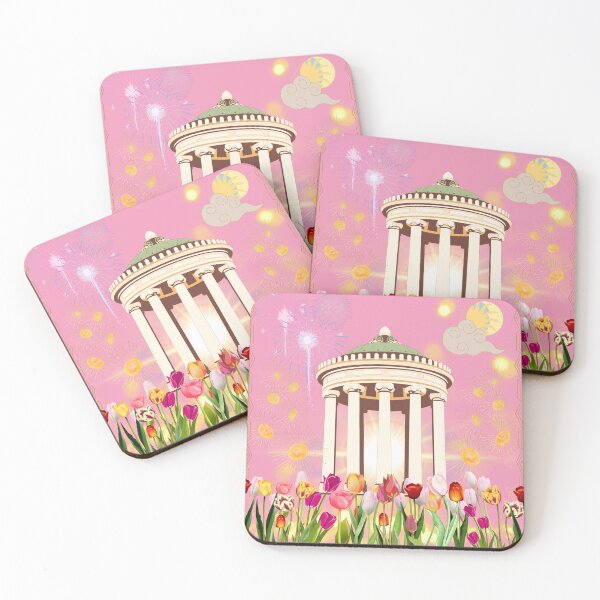 Item preview, Copy of Planet of wealth, happiness, sunshine, Summertime , Garden and tulips, gold coins, millionaire lifestyle  designed and sold by Sugar Wisdom .