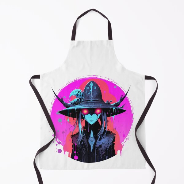 Item preview, Cyberpunk Witch in Neon Colors designed and sold by SchorlCraft.
