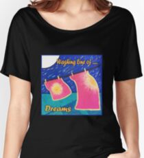 Washing line of Dreams. Women's Relaxed Fit T-Shirt