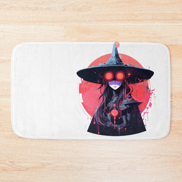 Item preview, Cyberpunk Witch in Neon Colors designed and sold by SchorlCraft.