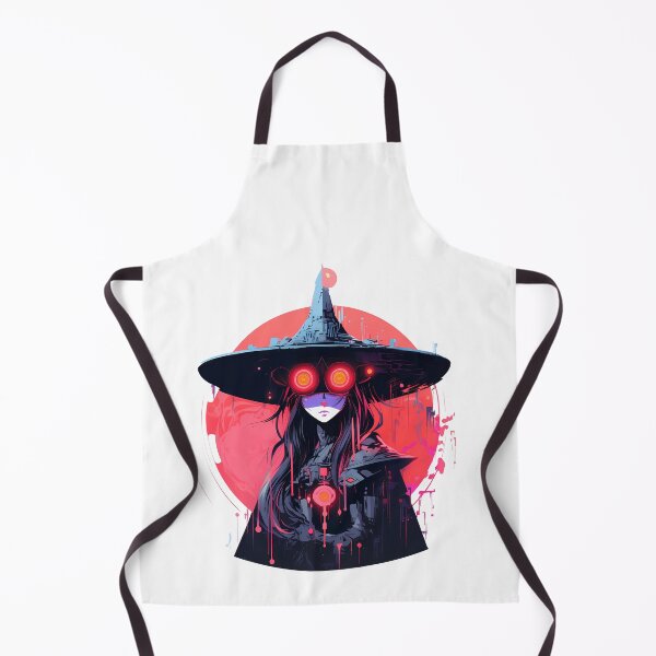 Item preview, Cyberpunk Witch in Neon Colors designed and sold by SchorlCraft.