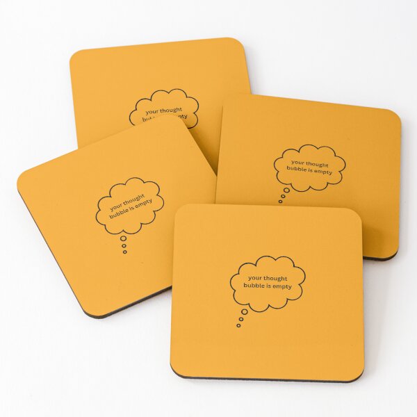 Item preview, Your Thought Bubble is Empty designed and sold by Sharonmobile.