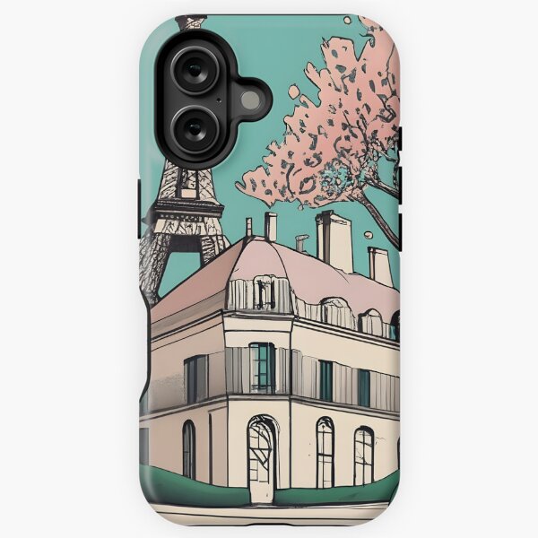 Item preview, Old Traditional French house Chateaux Homes Drawing designed and sold by Patricks-Art.