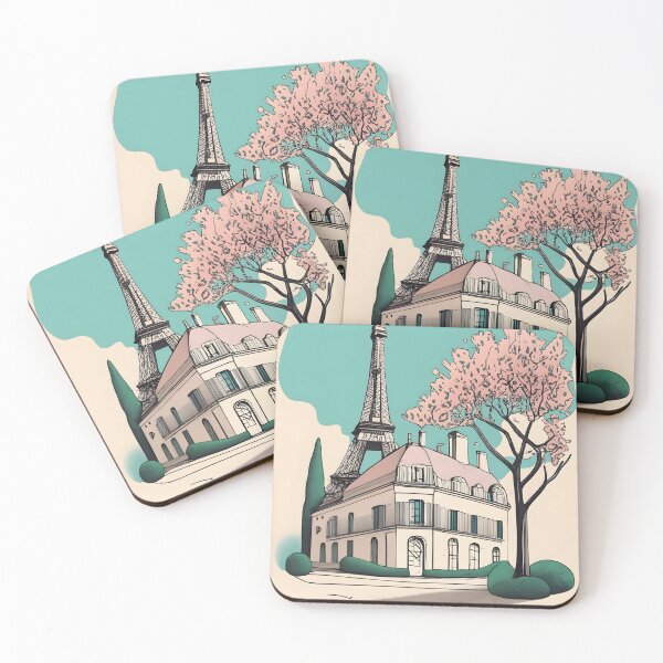 Item preview, Old Traditional French house Chateaux Homes Drawing designed and sold by Patricks-Art.