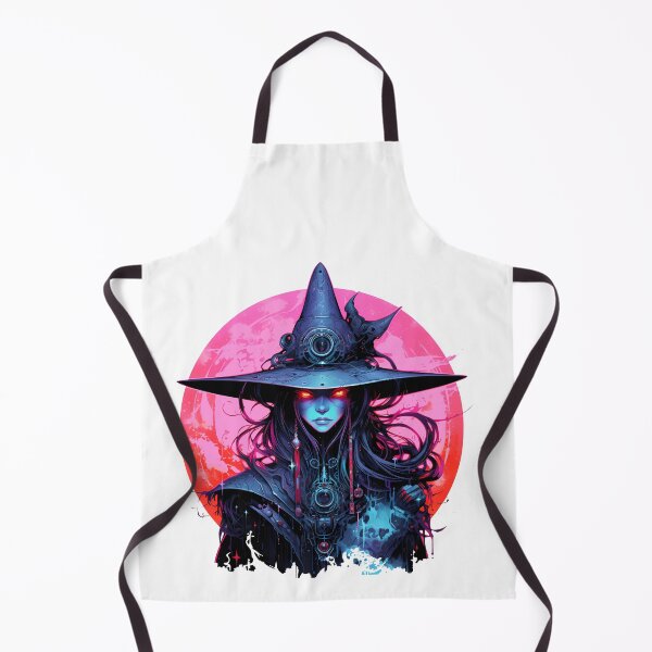 Item preview, Cyberpunk Witch in Neon Colors designed and sold by SchorlCraft.
