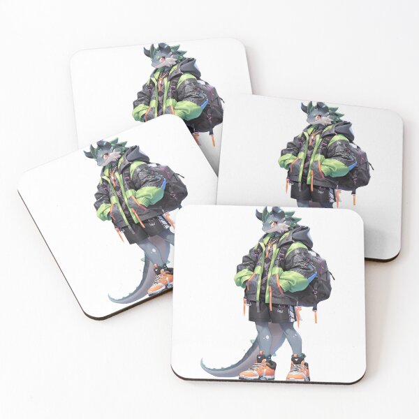 Item preview, Another anthropomorphic hybrid dragon creature manga anime whimsical  designed and sold by Baba  Yaga's Cards.