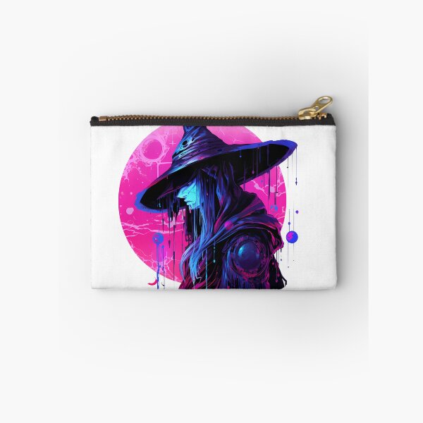 Item preview, Cyberpunk Witch in Neon Colors designed and sold by SchorlCraft.
