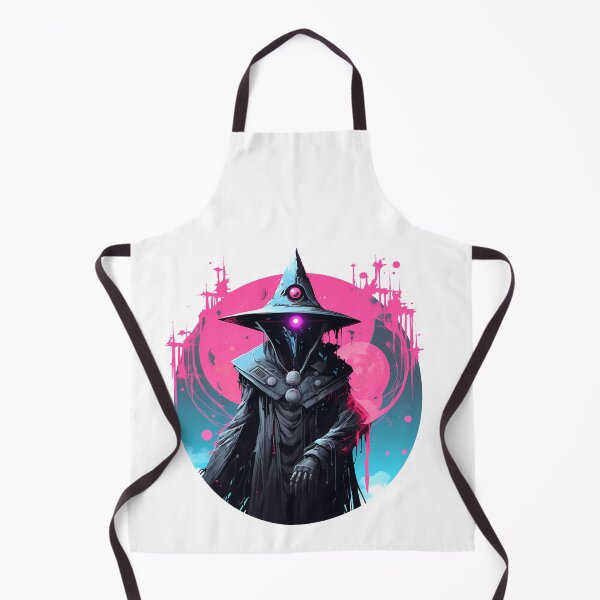 Item preview, Cyberpunk Witch in Neon Colors designed and sold by SchorlCraft.