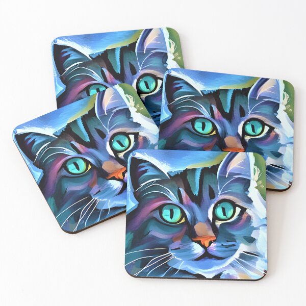 Item preview, Cat Face 1 designed and sold by Reclining Buddha Cat.