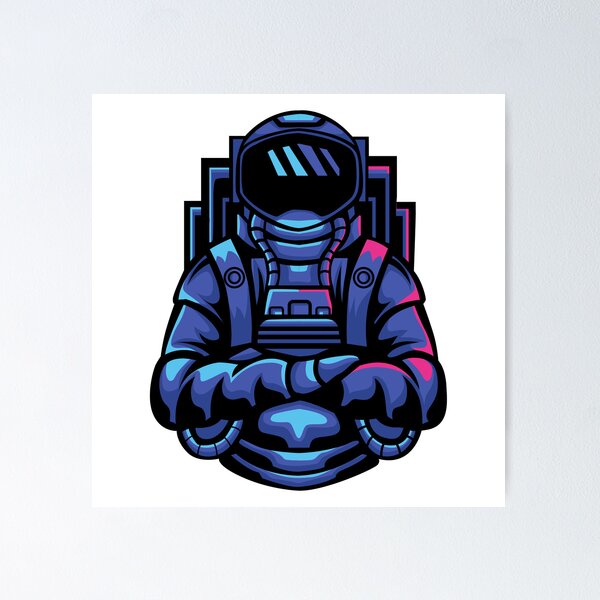 Item preview, ASTRONAUT #6 designed and sold by Unfurl-Me.
