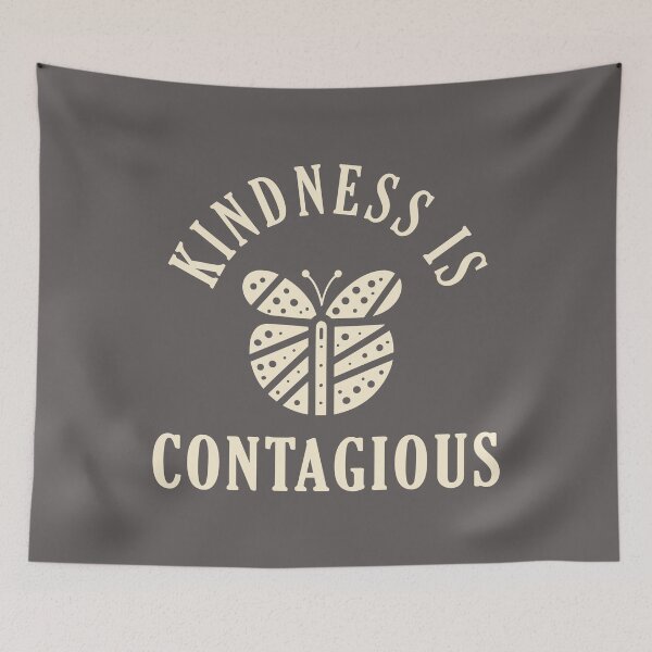 Item preview, Kindness is contagious designed and sold by RocketArtInd.