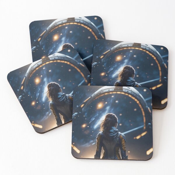 Item preview, Wanderlust in space - rear view designed and sold by biiid.