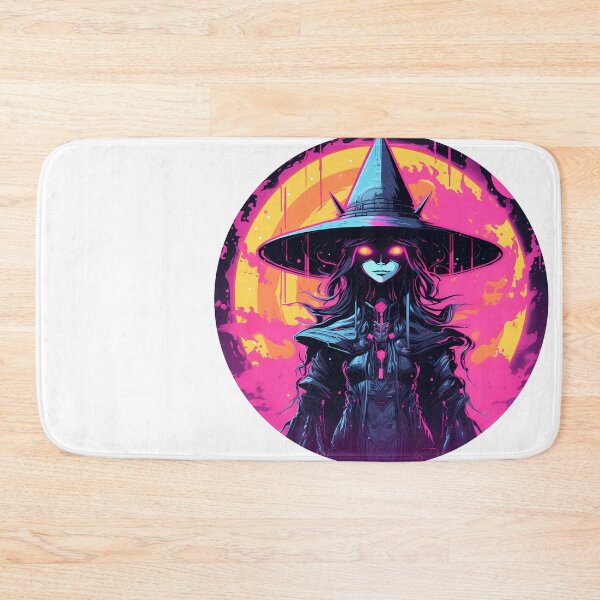 Item preview, Cyberpunk Witch in Neon Colors designed and sold by SchorlCraft.
