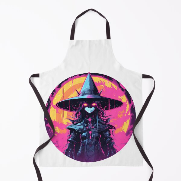 Item preview, Cyberpunk Witch in Neon Colors designed and sold by SchorlCraft.