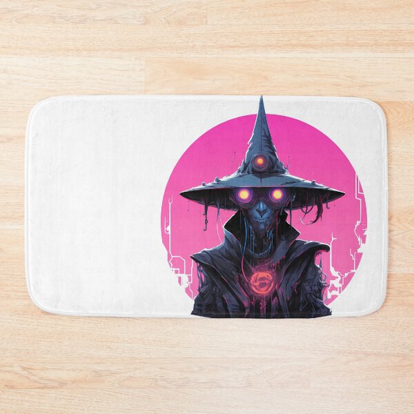Item preview, Cyberpunk Witch in Neon Colors designed and sold by SchorlCraft.
