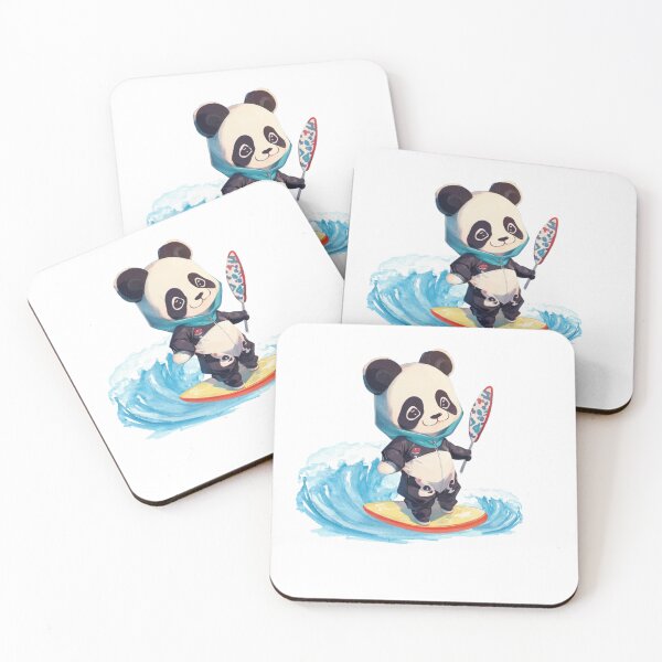 Item preview, Panda with a surfboard fun  designed and sold by WD89design.