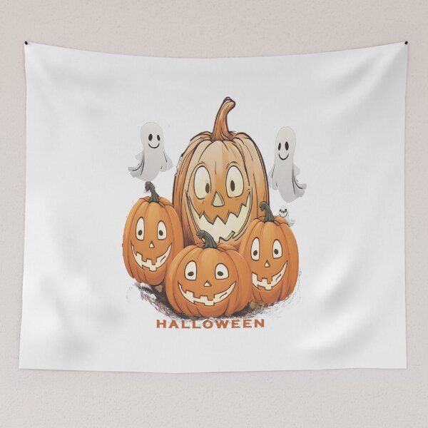 Item preview, Boo-tiful Halloween Ghosts and Pumpkins designed and sold by Ripoubsb.