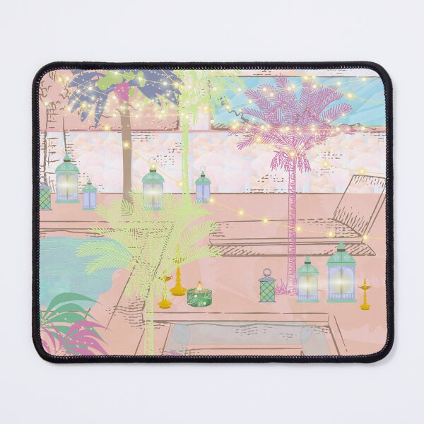 Item preview, Copy of Pool and palms, lanterns, water, designed and sold by Sugar Wisdom .