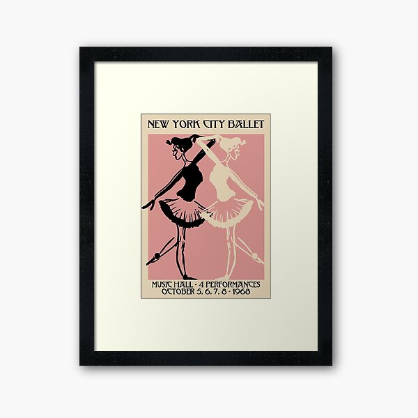 Vista previa del artículo con la obra «Ballet de Nueva York», diseñado y vendido por Lauren  paige.