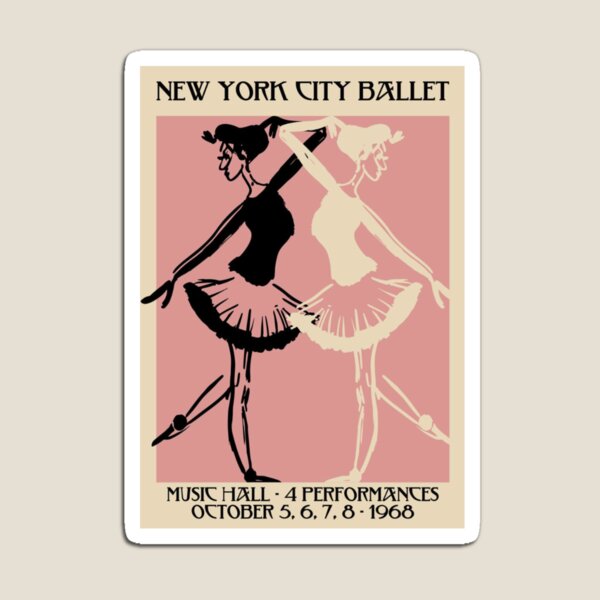 Vista previa del artículo con la obra «Ballet de Nueva York», diseñado y vendido por Lauren  paige.