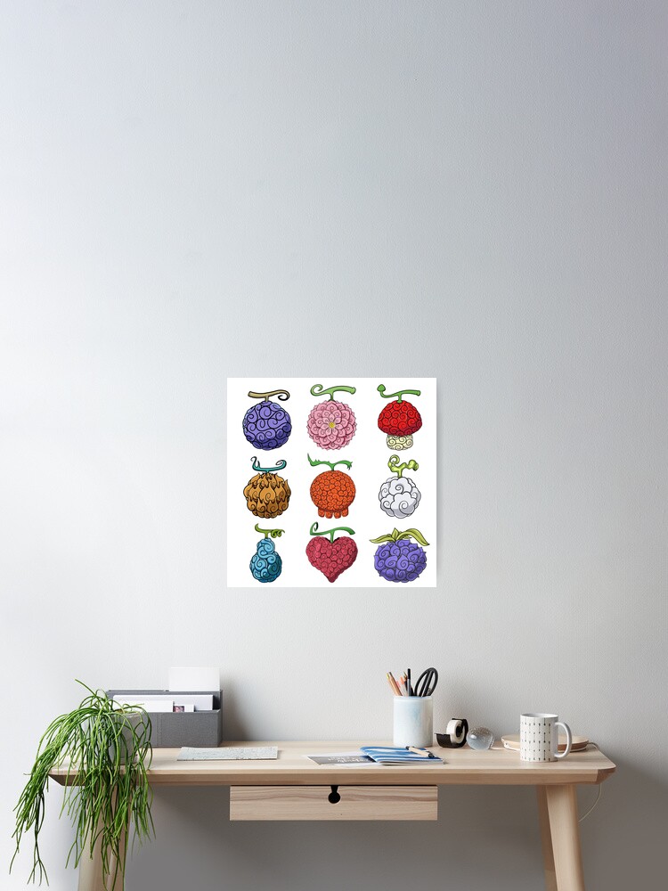 Devil fruits Poster