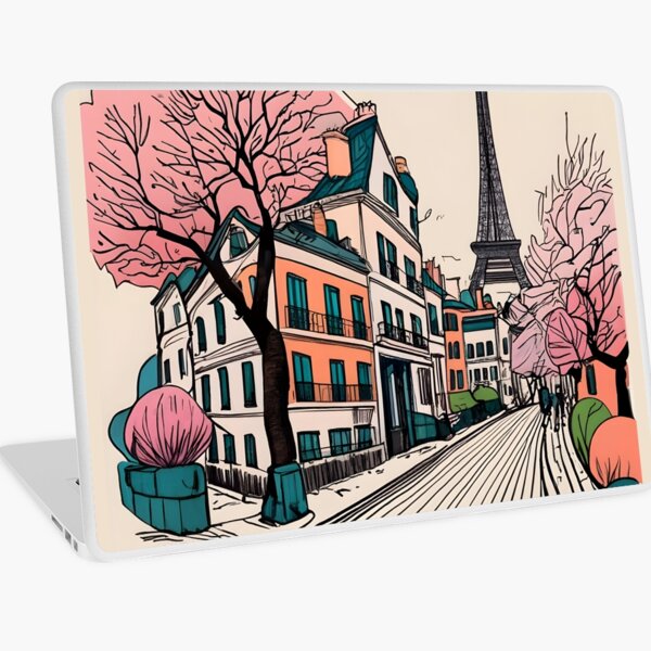 Item preview, Old Traditional French house Chateaux Homes Drawing designed and sold by Patricks-Art.