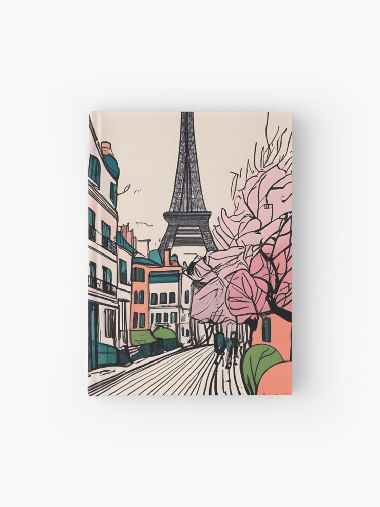 Thumbnail 1 of 3, Journal, Old Traditional French house Chateaux Homes Drawing designed and sold by Patricks-Art.