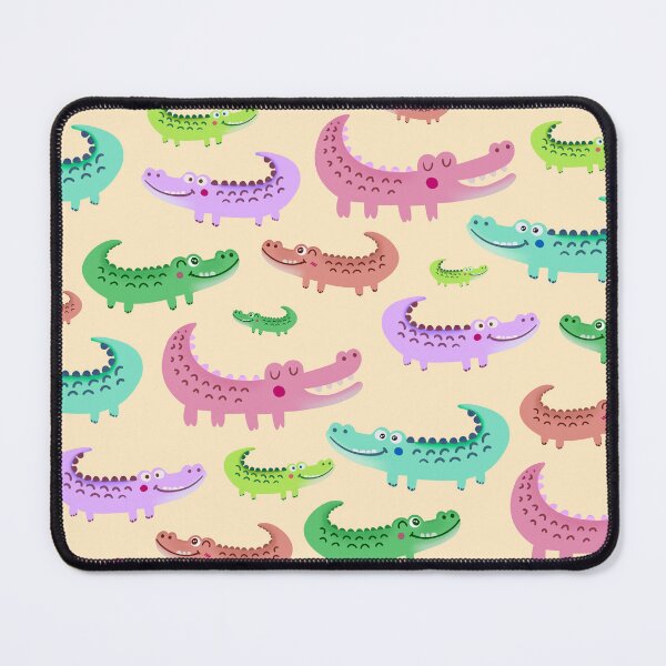 Item preview, Happy crocodile pattern designed and sold by tinytwist.