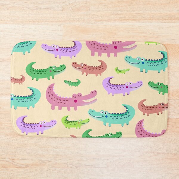 Item preview, Happy crocodile pattern designed and sold by tinytwist.