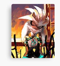 Silver Canvas Print