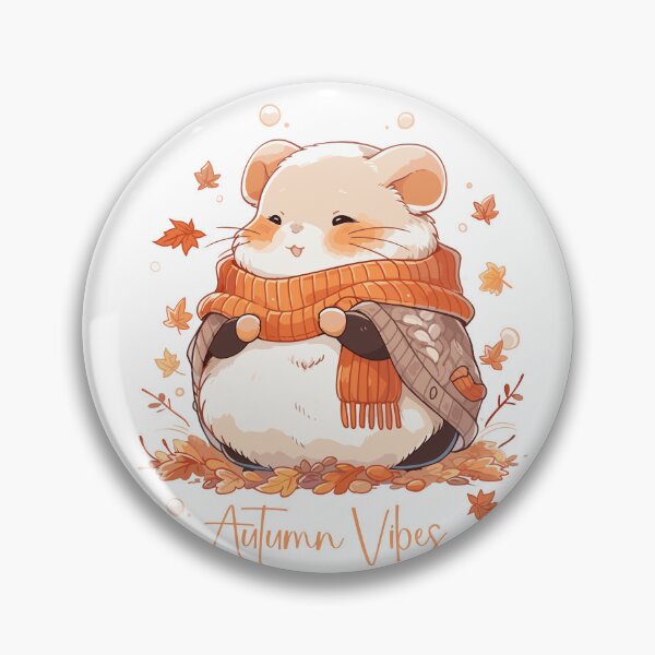 Item preview, Autumn Vibes, Fall Hamster designed and sold by KIBBYKO.