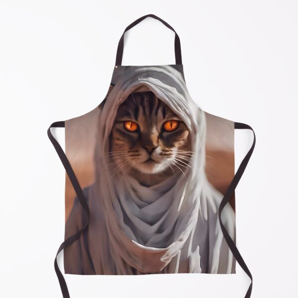 Item preview, I Have Seen Things - Cosmic Cat in the Desert - Science Fiction Kitten and Pet Art designed and sold by Alcyonian.