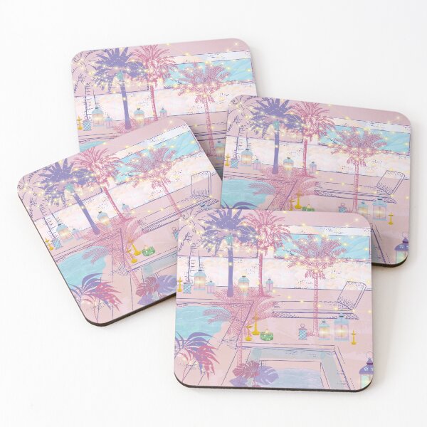 Item preview, Copy of Pool and palms, lanterns, water,  designed and sold by Sugar Wisdom .