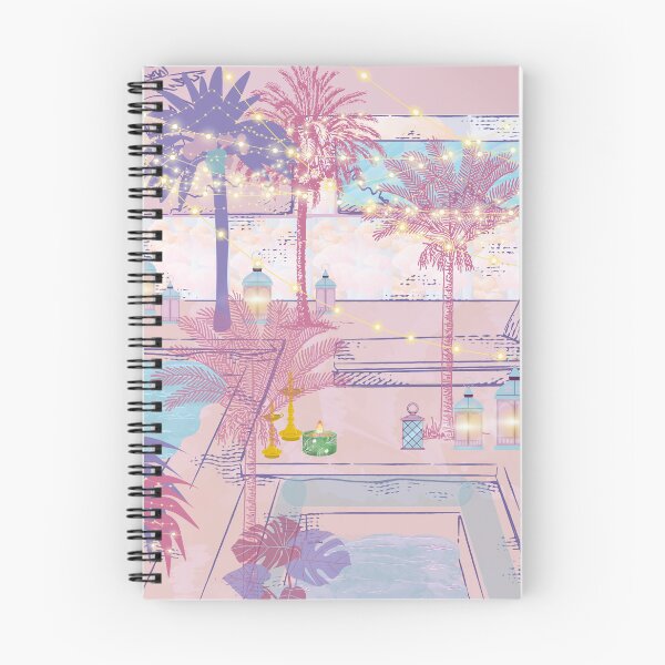 Item preview, Copy of Pool and palms, lanterns, water, designed and sold by Sugar Wisdom .