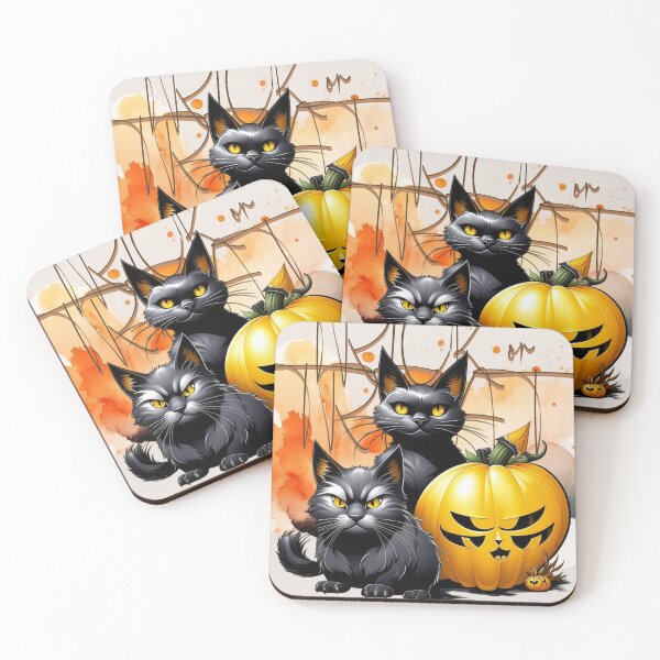 Item preview,  HALLOWEEN CATBLACK -GANG TRICK OR TREAT  designed and sold by Artcollectionus.