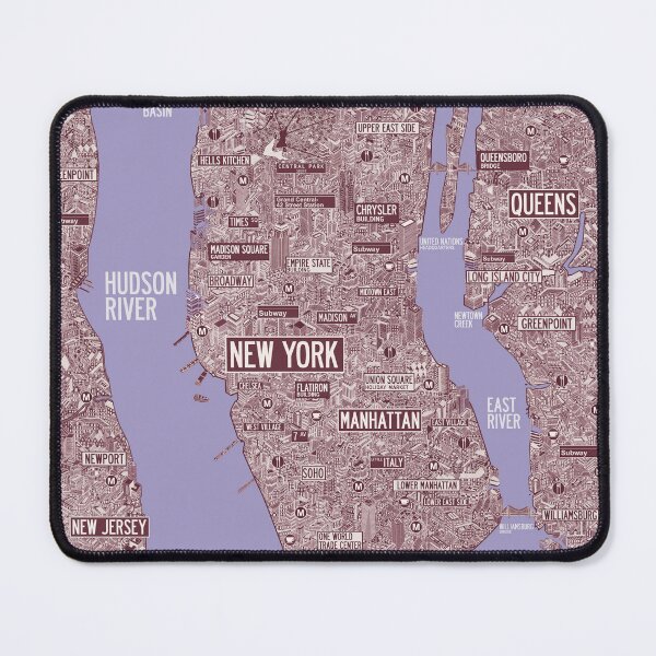 Item preview, NYC New York city street map designed and sold by oliver polanski.