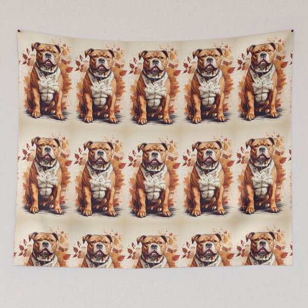 Item preview, American Bully XL: Autumn's Mighty Companion designed and sold by digiscapeart.