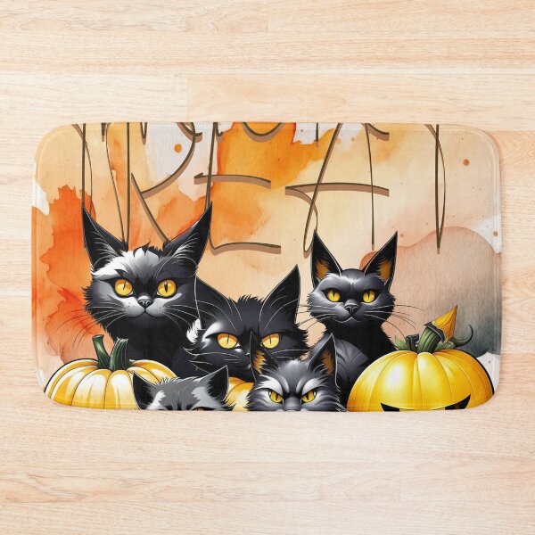 Item preview, HALLOWEEN CATBLACK -GANG TRICK OR TREAT  designed and sold by Artcollectionus.