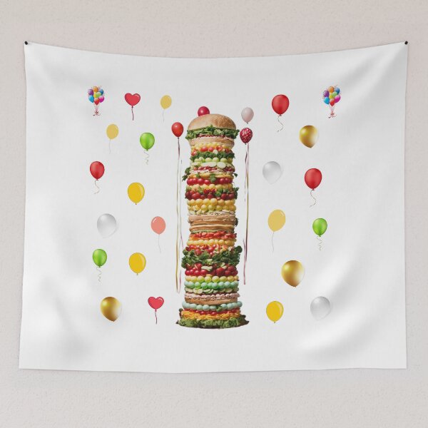 Item preview, "Big balloon burger" designed and sold by Fernandavaladao.