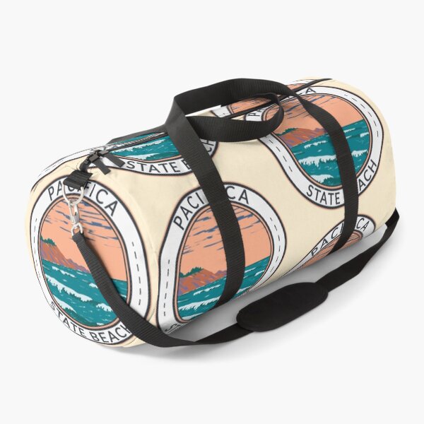 Item preview, Pacifica State Beach California Travel Art Badge designed and sold by KrisSidDesigns.