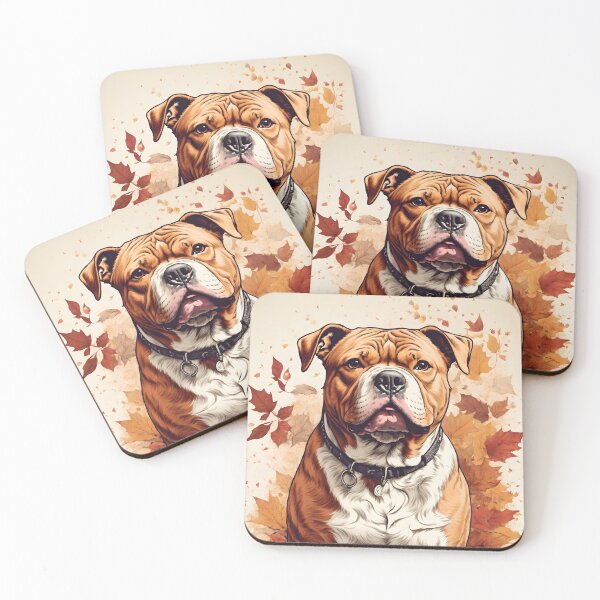 Item preview, American Bully XL: Autumn's Mighty Companion designed and sold by digiscapeart.