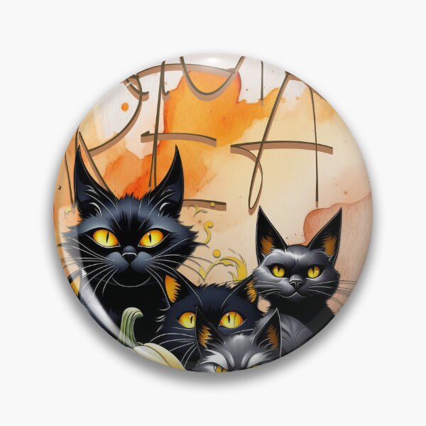 Item preview, HALLOWEEN CATBLACK -GANG TRICK OR TREAT  designed and sold by Artcollectionus.