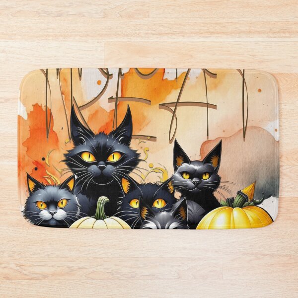 Item preview, HALLOWEEN CATBLACK -GANG TRICK OR TREAT  designed and sold by Artcollectionus.