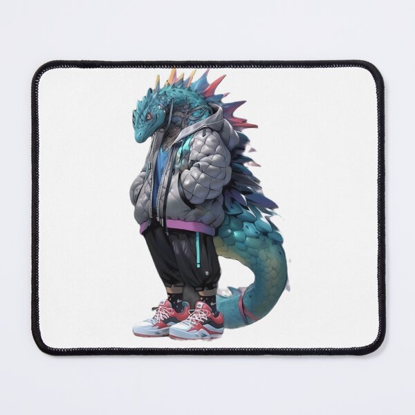 Item preview, My fave dragon furry anthropomorphic hybrid creature manga anime whimsical designed and sold by Baba Yaga's Cards.