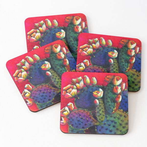 Item preview, Balmorhea Bright Prickly Pear Cactus in Texas designed and sold by Mad World Art Ltd. Co..